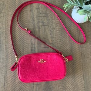 Coach crossbody poppy limited edition